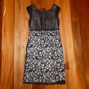NWT Max Studio High Waist Lace Cocktail Dress